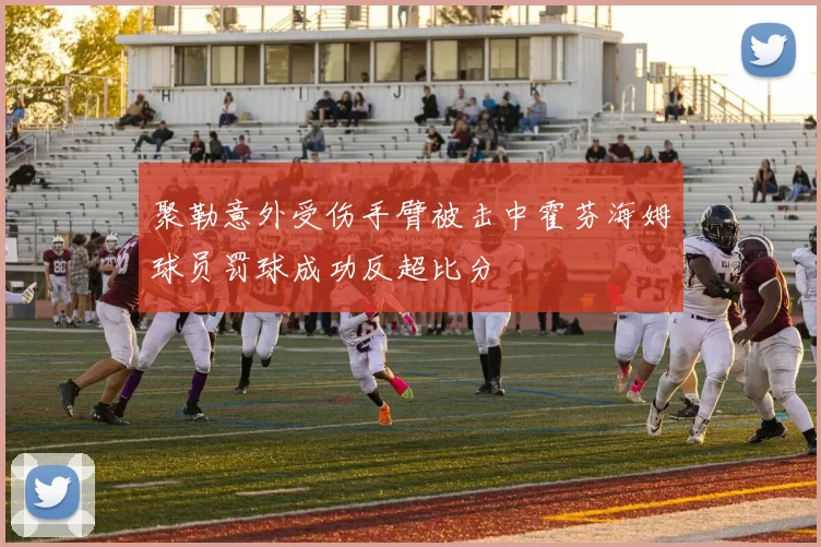 聚勒意外受伤手臂被击中霍芬海姆球员罚球成功反超比分